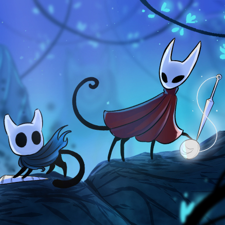 Hollow Knight but cats